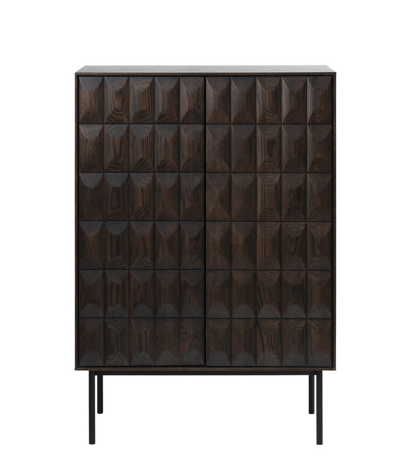 Coos Dressoir - 90 x 45 cm - Bruin - Dressoirs - Rebellenclub