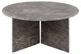 Jukaa Salontafel - ø90 cm - Bruin Marmer - Salontafels - Rebellenclub