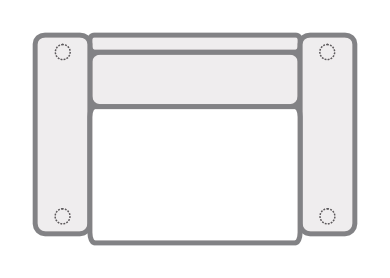 Modulaire bank Binque - Banken - Rebellenclub